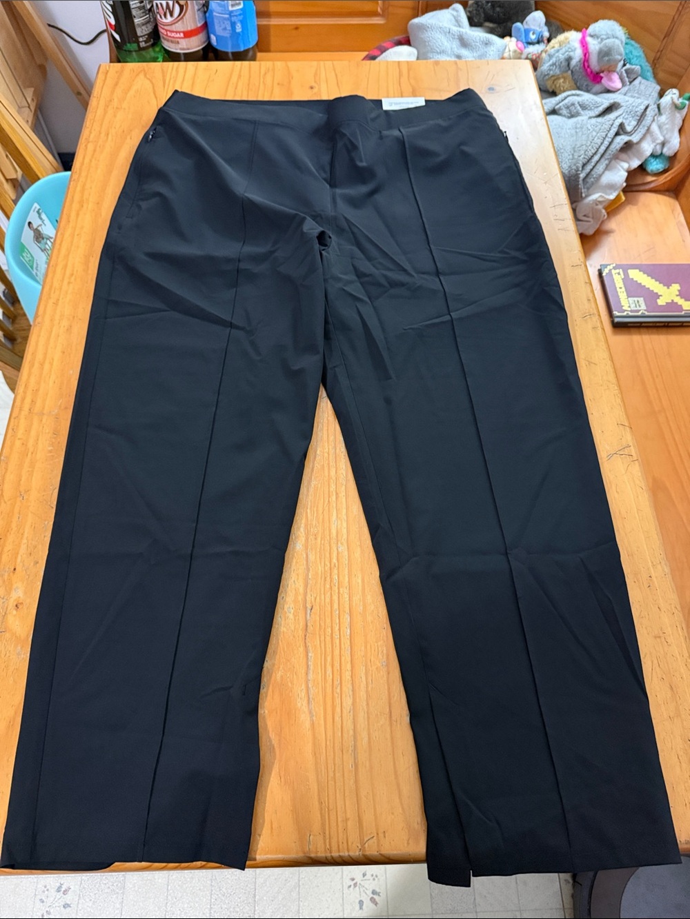 Woman’s Black Dress Pants - Classic Straight Fit
